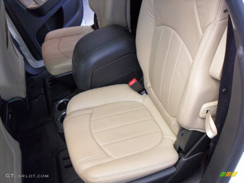 2010 Chevrolet Traverse LTZ AWD Rear Seat Photo #74582933