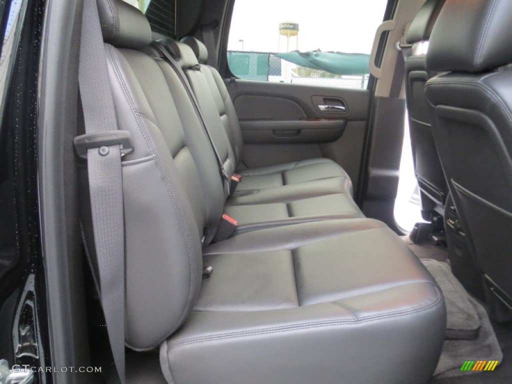 Ebony Interior 2013 Chevrolet Avalanche LTZ Black Diamond Edition Photo #74582939