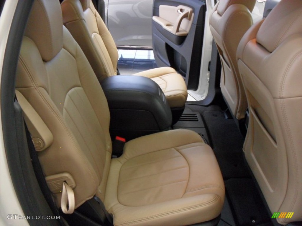 2010 Chevrolet Traverse LTZ AWD Rear Seat Photo #74582948