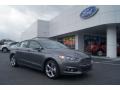 2013 Sterling Gray Metallic Ford Fusion SE 2.0 EcoBoost  photo #1