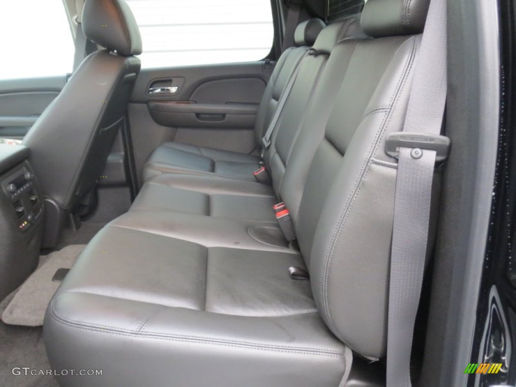 Ebony Interior 2013 Chevrolet Avalanche LTZ Black Diamond Edition Photo #74582996