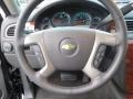 Ebony 2013 Chevrolet Avalanche LTZ Black Diamond Edition Steering Wheel