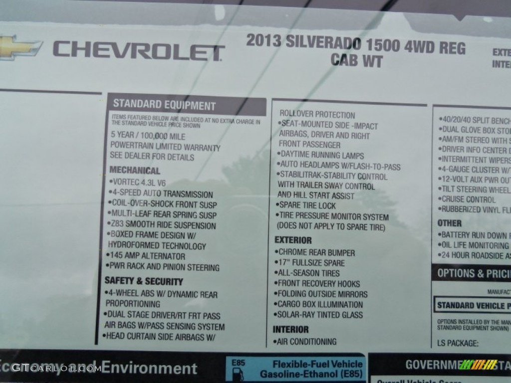 2013 Silverado 1500 LS Regular Cab 4x4 - Graystone Metallic / Ebony photo #29