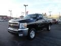 Black - Silverado 2500HD LT Regular Cab 4x4 Photo No. 2