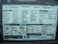 2013 Chevrolet Volt Standard Volt Model Window Sticker