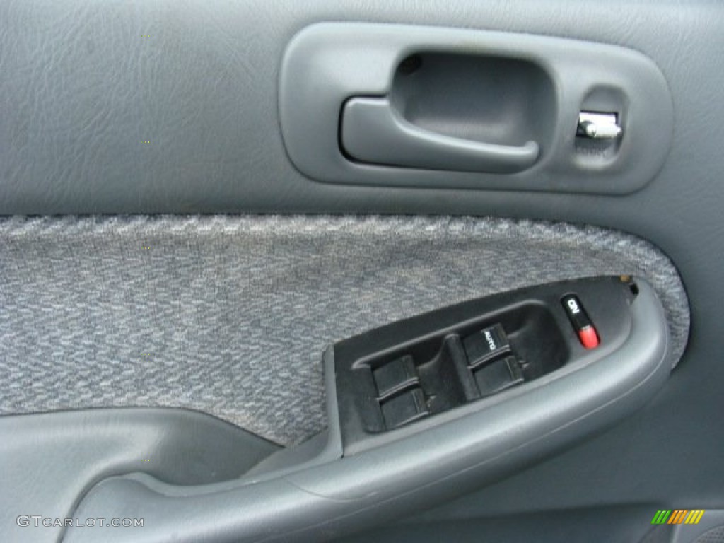 2000 Civic LX Sedan - Iced Teal Pearl / Gray photo #8