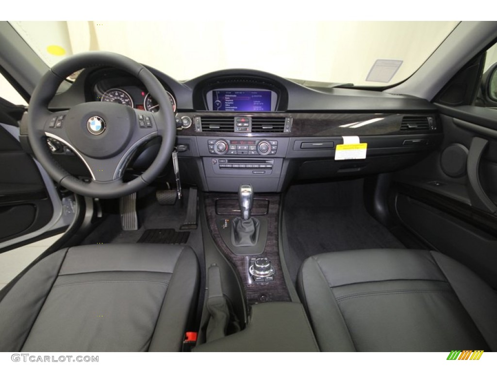 2013 3 Series 328i Coupe - Titanium Silver Metallic / Black photo #4