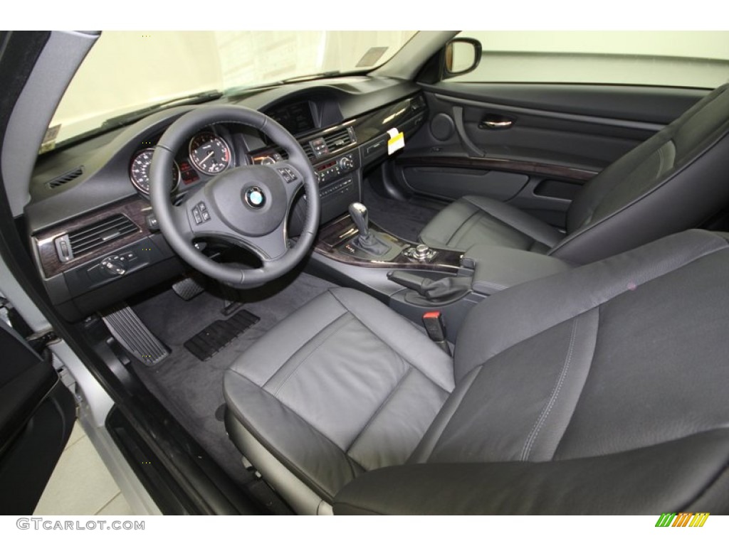2013 3 Series 328i Coupe - Titanium Silver Metallic / Black photo #8