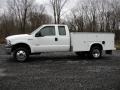 2005 Oxford White Ford F350 Super Duty XLT SuperCab 4x4 Commercial  photo #2