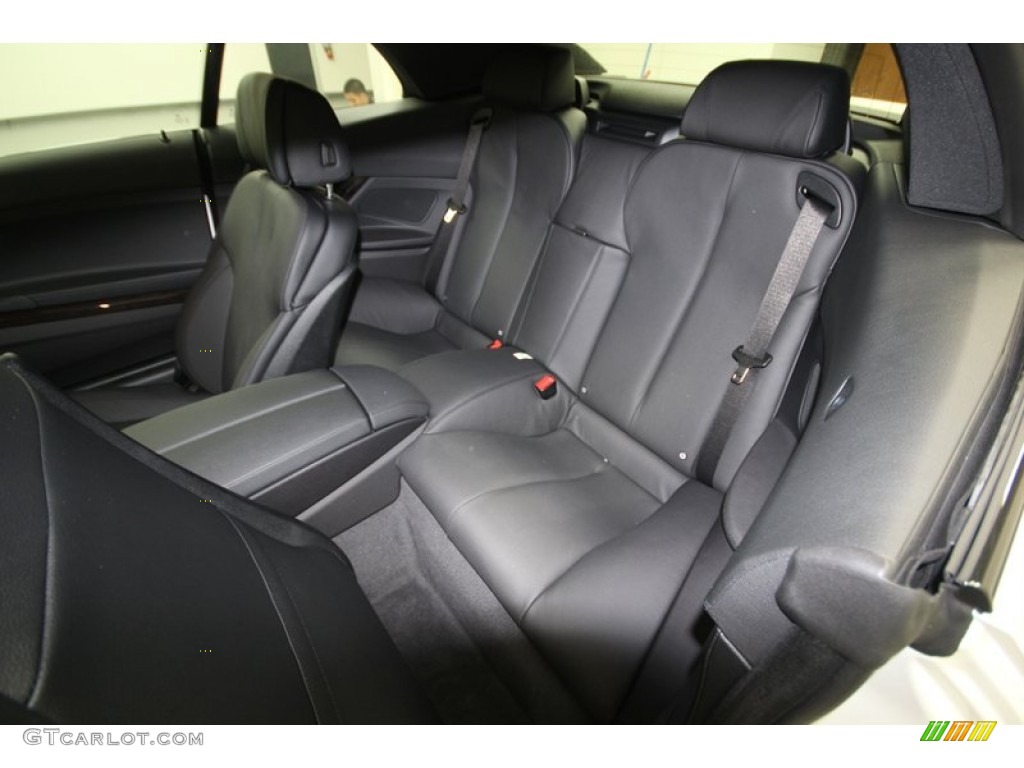 Black Interior 2013 BMW 6 Series 640i Convertible Photo #74587057