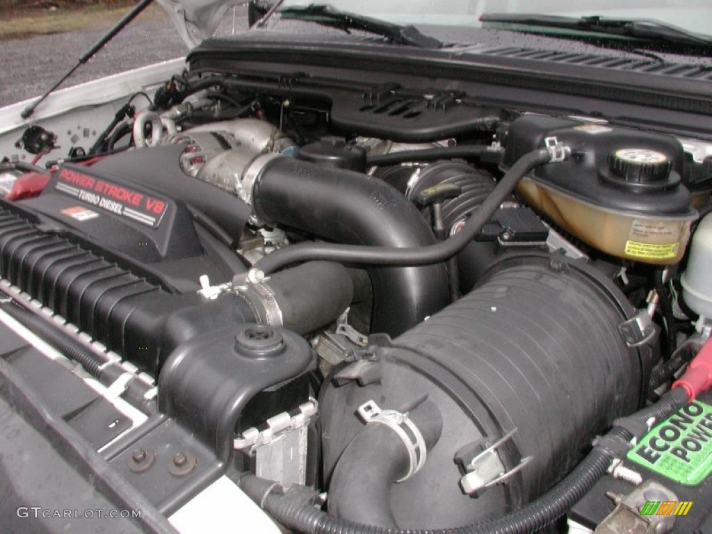 2005 Ford F350 Super Duty XLT SuperCab 4x4 Commercial 6.0 Liter OHV 32-Valve Power Stroke Turbo Diesel V8 Engine Photo #74587105