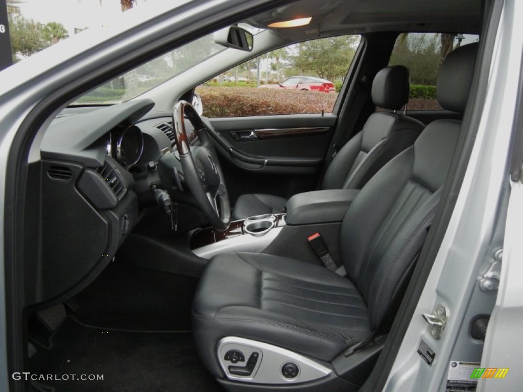 Black Interior 2010 Mercedes-Benz R 350 4Matic Photo #74587529
