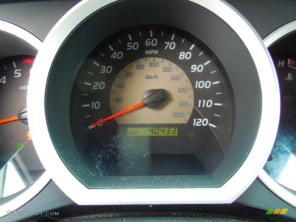 2009 Tacoma V6 PreRunner TRD Double Cab - Silver Streak Mica / Graphite Gray photo #19