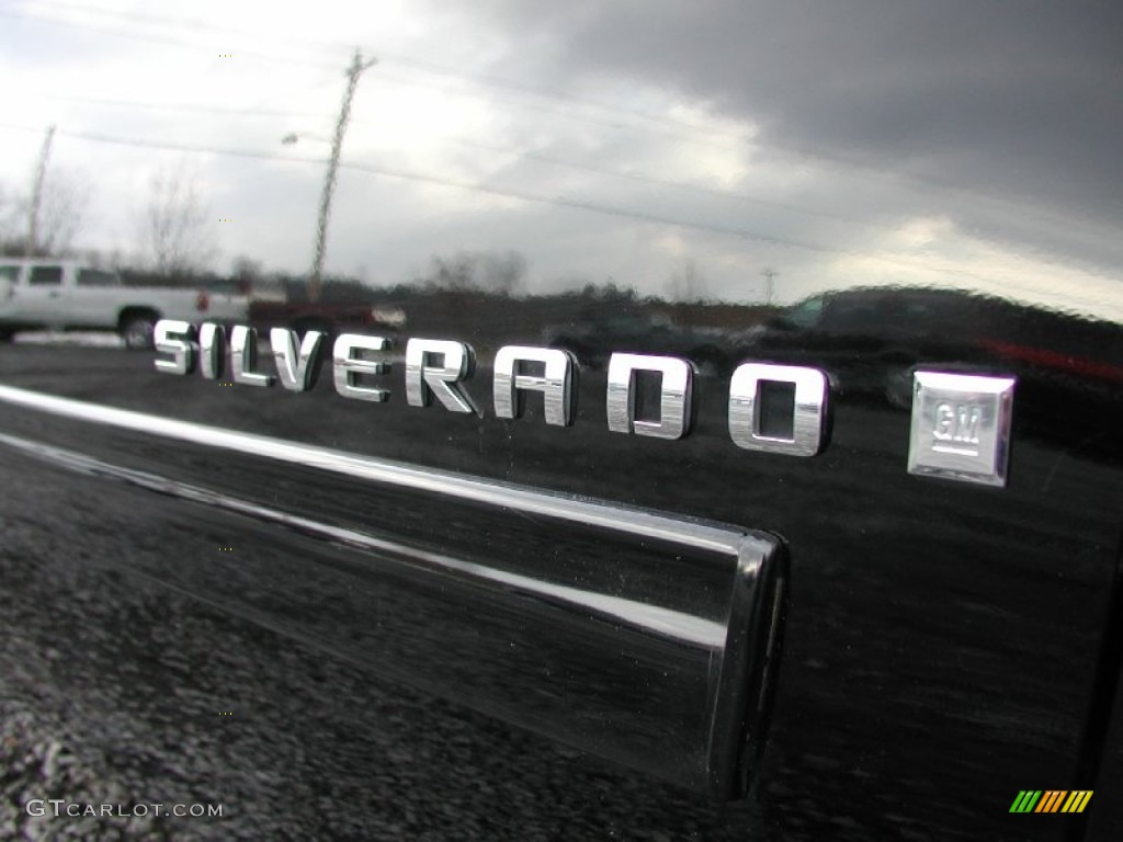 2009 Silverado 1500 LT Extended Cab 4x4 - Black Granite Metallic / Light Titanium photo #26