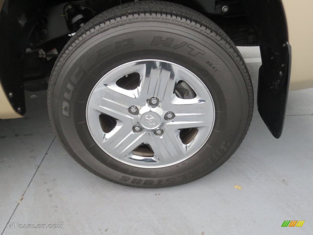 2010 Tundra CrewMax - Sandy Beach Metallic / Sand Beige photo #12