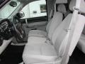 2009 Chevrolet Silverado 1500 Light Titanium Interior Front Seat Photo