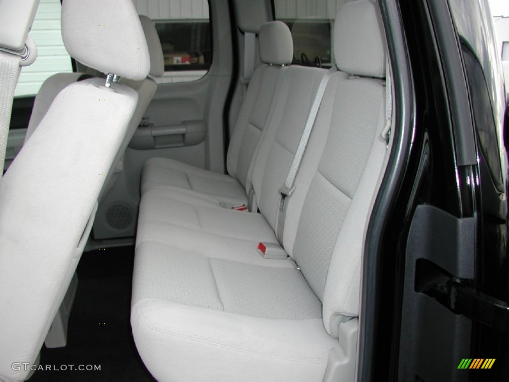 2009 Chevrolet Silverado 1500 LT Extended Cab 4x4 Rear Seat Photo #74591183