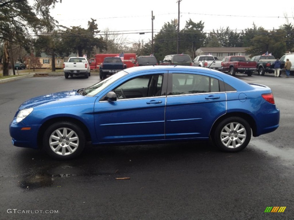 Marathon Blue Pearl 2007 Chrysler Sebring Sedan Exterior Photo #74591366