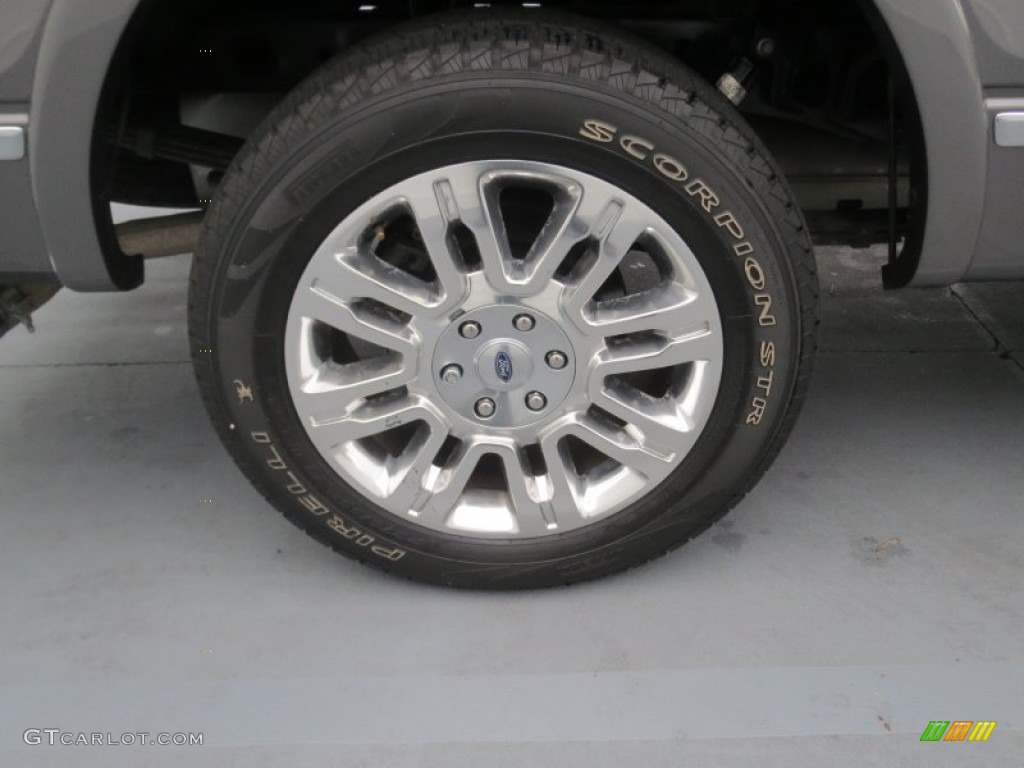 2010 Ford F150 Platinum SuperCrew Wheel Photo #74591801