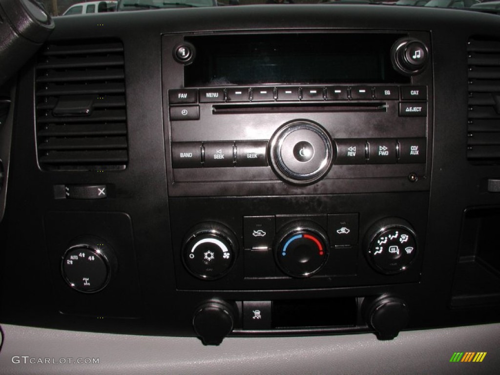 2009 Silverado 1500 LT Extended Cab 4x4 - Black Granite Metallic / Light Titanium photo #82