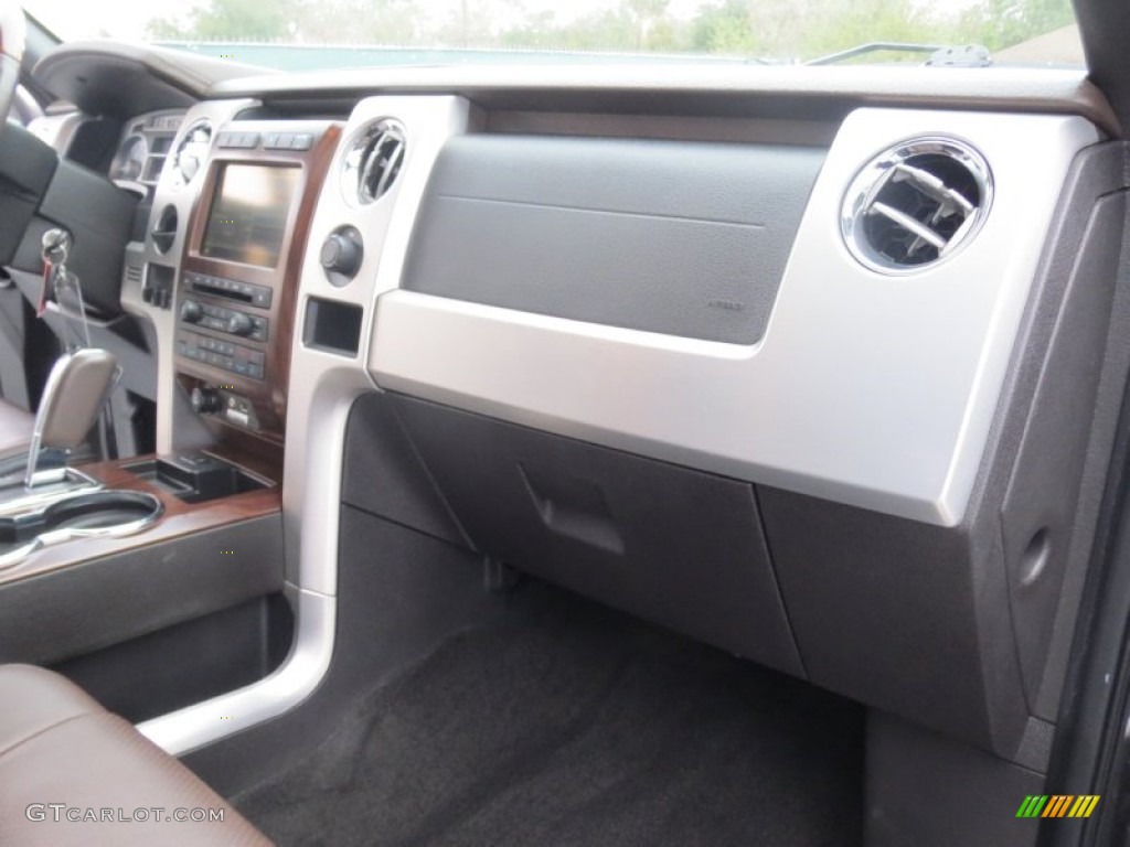 2010 F150 Platinum SuperCrew - Sterling Grey Metallic / Sienna Brown Leather/Black photo #26