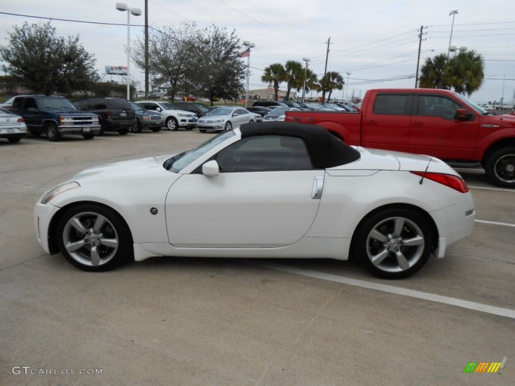 Pikes Peak White Pearl 2007 Nissan 350Z Touring Roadster Exterior Photo #74592585