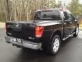 2008 Galaxy Black Nissan Titan LE Crew Cab 4x4  photo #13