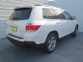 2013 Blizzard White Pearl Toyota Highlander Limited  photo #3