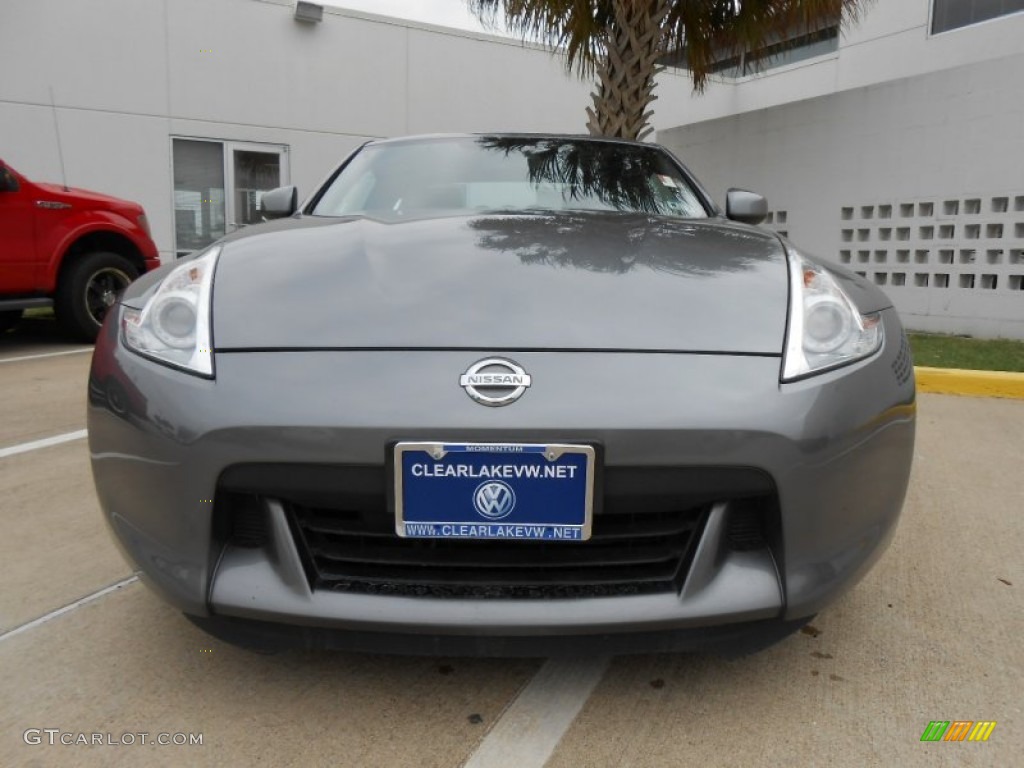 2011 370Z Sport Coupe - Gun Metallic / Black photo #2