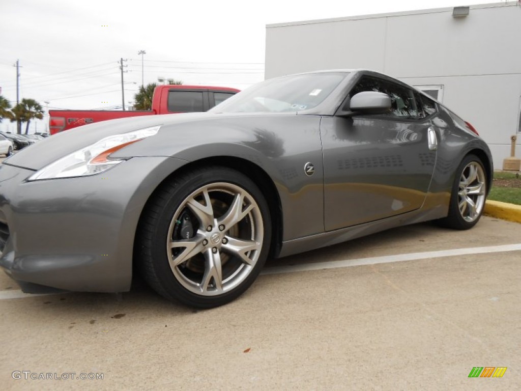 2011 370Z Sport Coupe - Gun Metallic / Black photo #3
