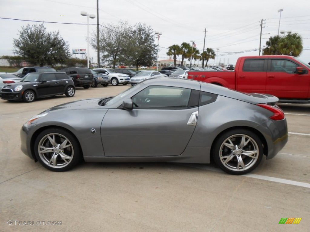 Gun Metallic 2011 Nissan 370Z Sport Coupe Exterior Photo #74593996