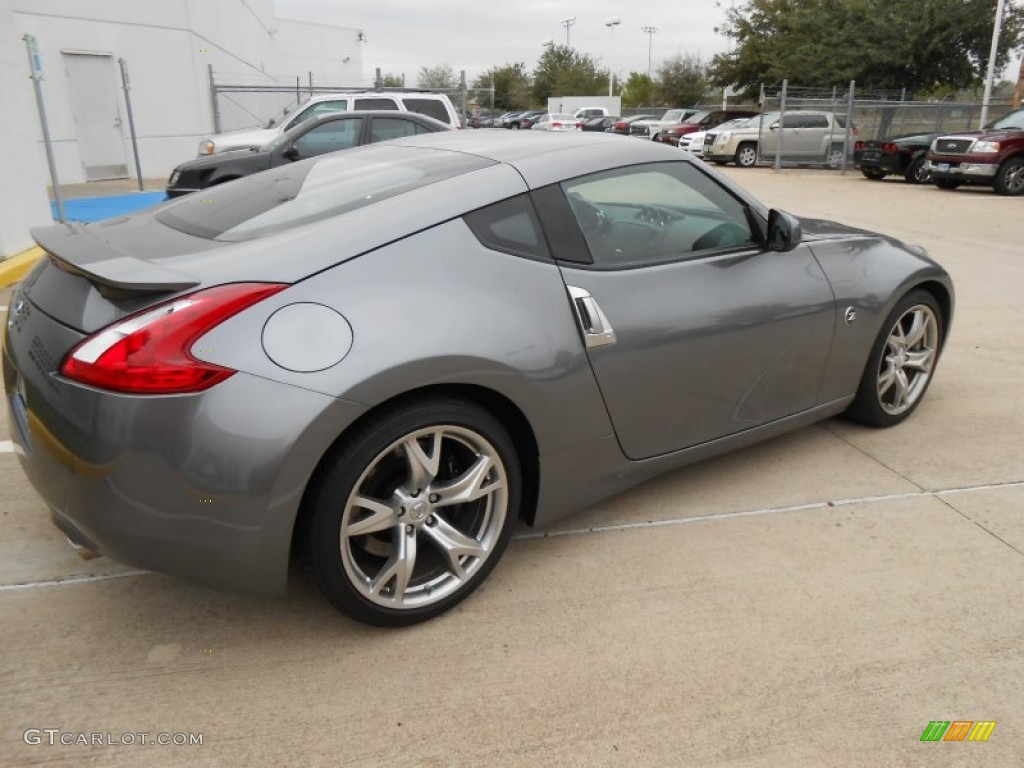 2011 370Z Sport Coupe - Gun Metallic / Black photo #7