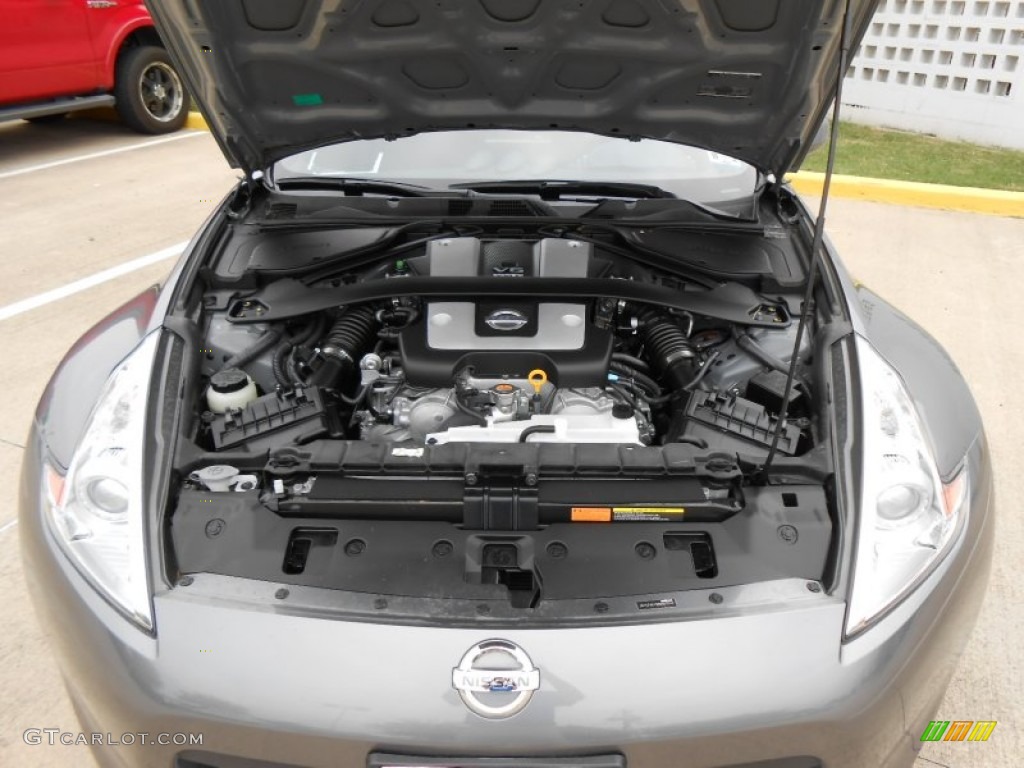 2011 Nissan 370Z Sport Coupe 3.7 Liter DOHC 24-Valve CVTCS V6 Engine Photo #74594096