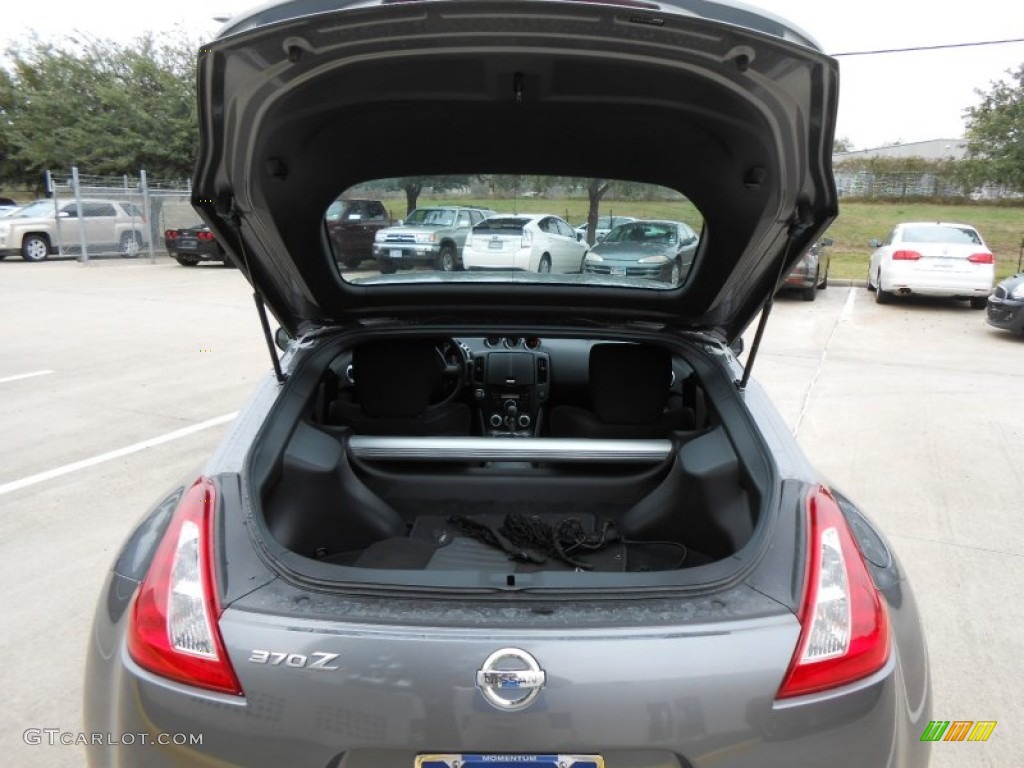 2011 370Z Sport Coupe - Gun Metallic / Black photo #11