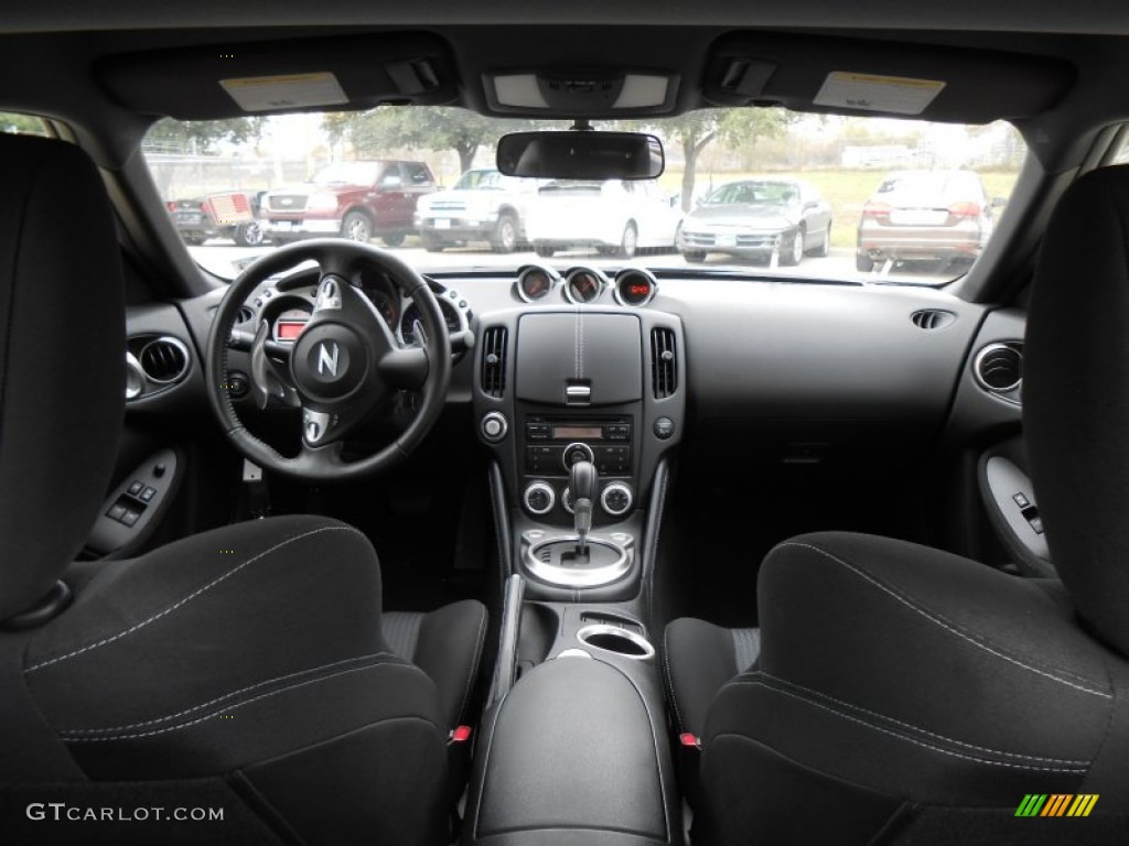 2011 Nissan 370Z Sport Coupe Black Dashboard Photo #74594152