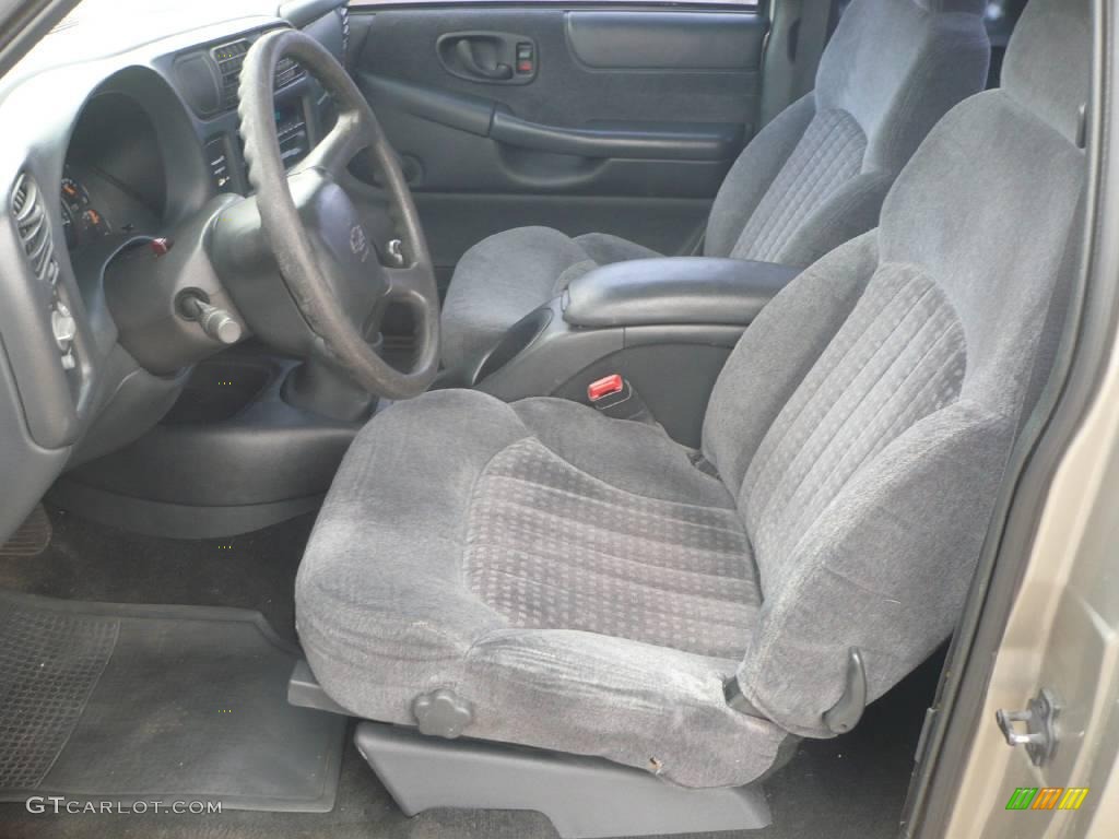 1999 S10 LS Extended Cab - Light Pewter Metallic / Graphite photo #6