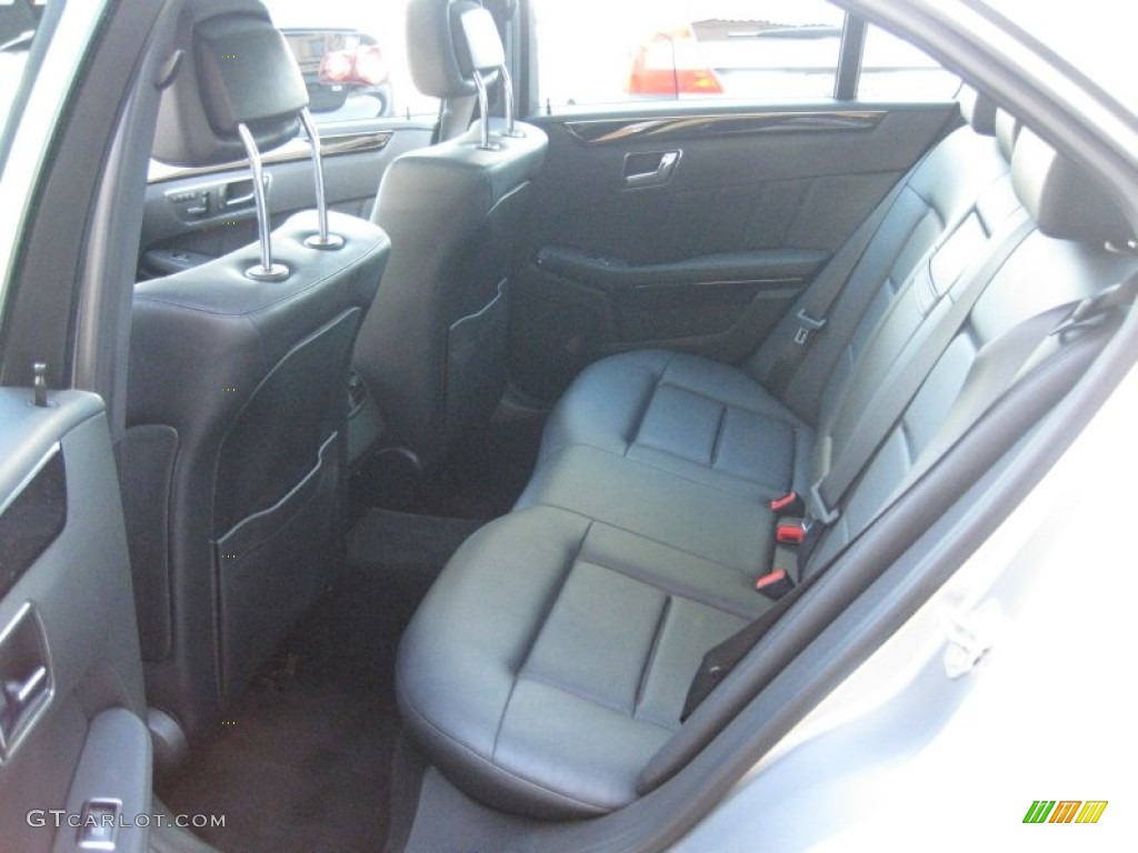 Black Interior 2011 Mercedes-Benz E 350 Sedan Photo #74595053
