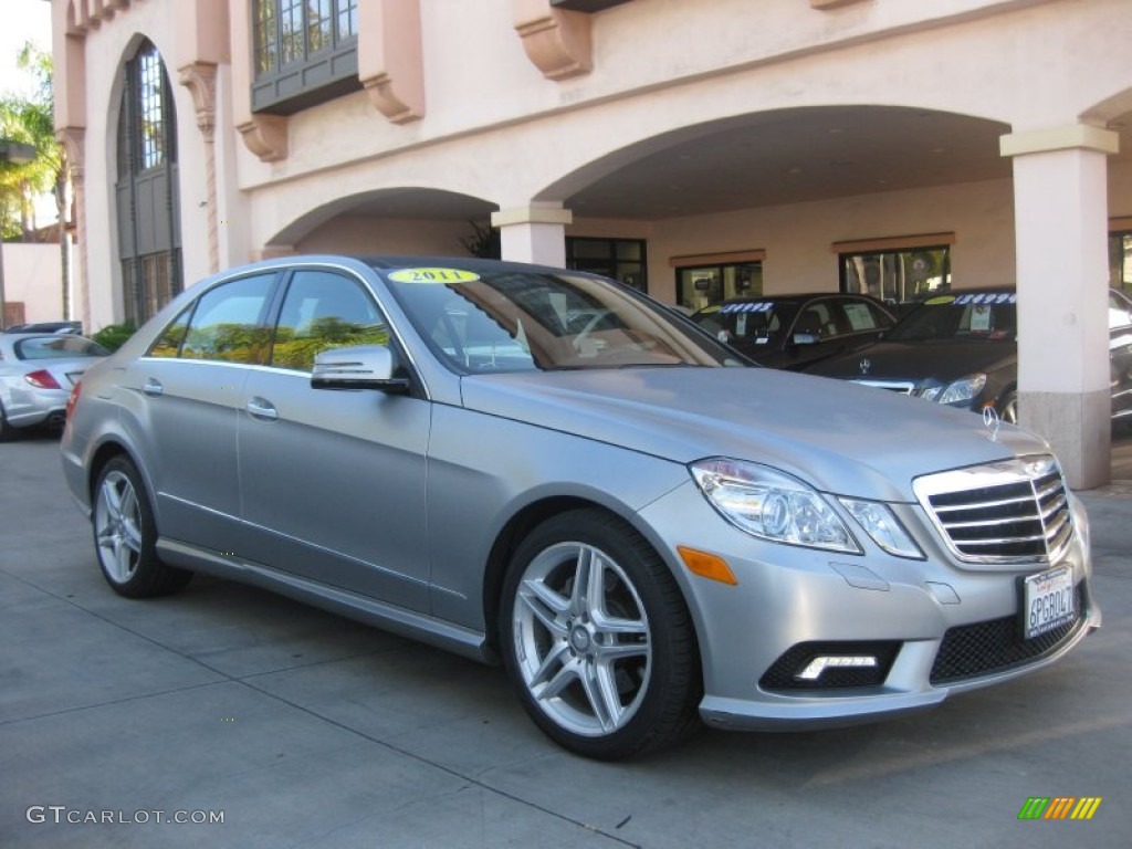 designo Magno Alanite Grey Matte 2011 Mercedes-Benz E 350 Sedan Exterior Photo #74595151