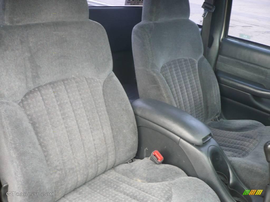 1999 S10 LS Extended Cab - Light Pewter Metallic / Graphite photo #8
