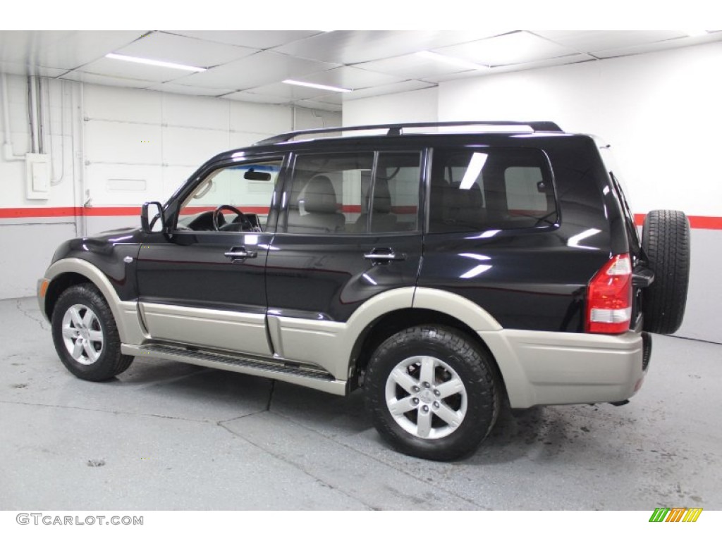 2005 Montero Limited 4x4 - Midnight Black / Tan photo #8