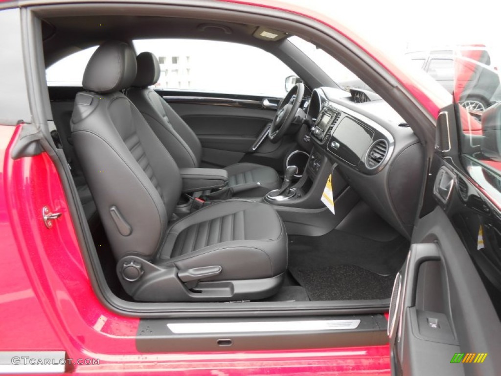 Titan Black Interior 2013 Volkswagen Beetle Turbo Photo #74595502