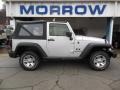 2009 Bright Silver Metallic Jeep Wrangler X 4x4  photo #1
