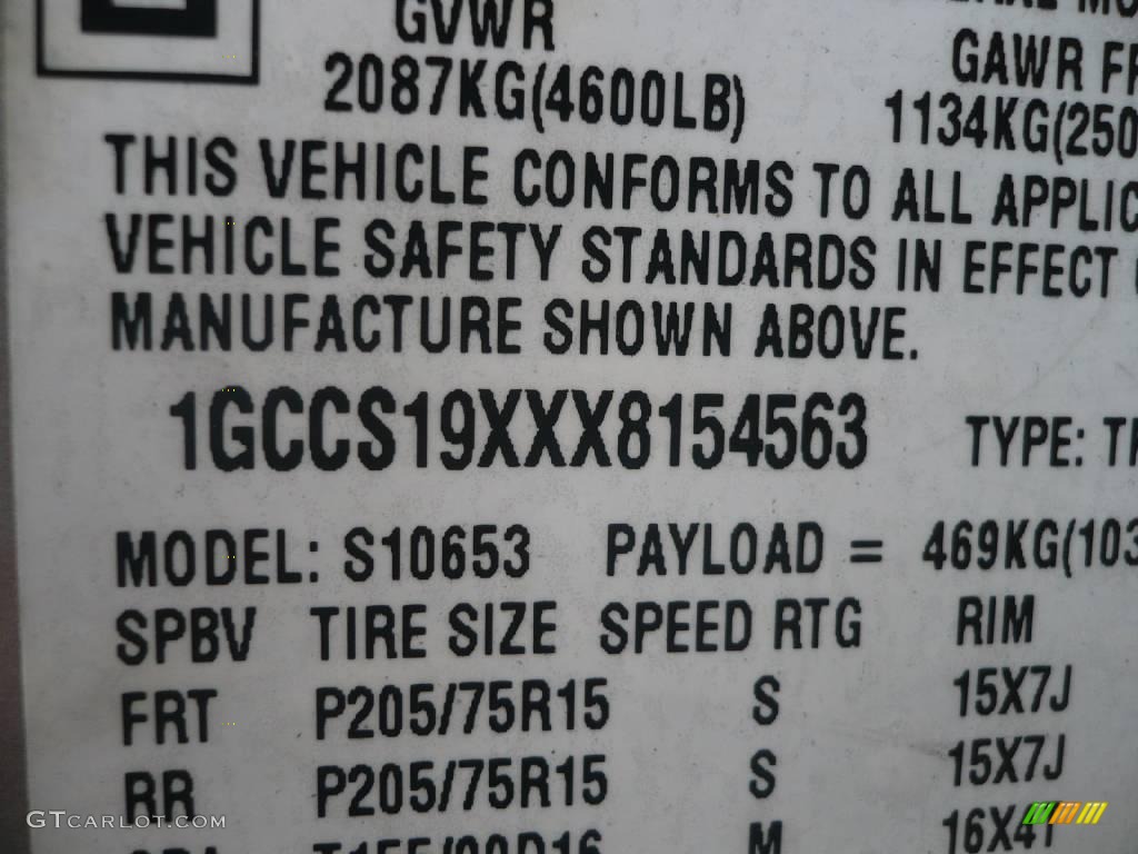 1999 S10 LS Extended Cab - Light Pewter Metallic / Graphite photo #13