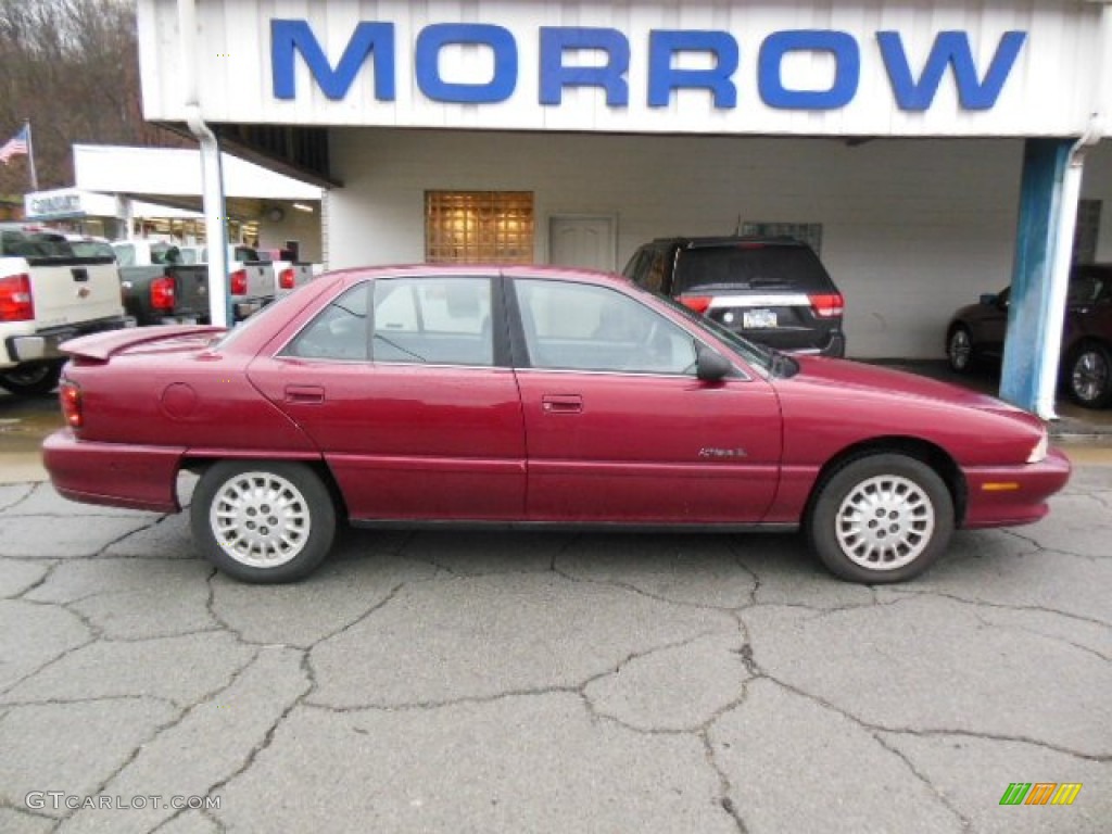 1998 Achieva SL - Medium Red Metallic / Graphite photo #1