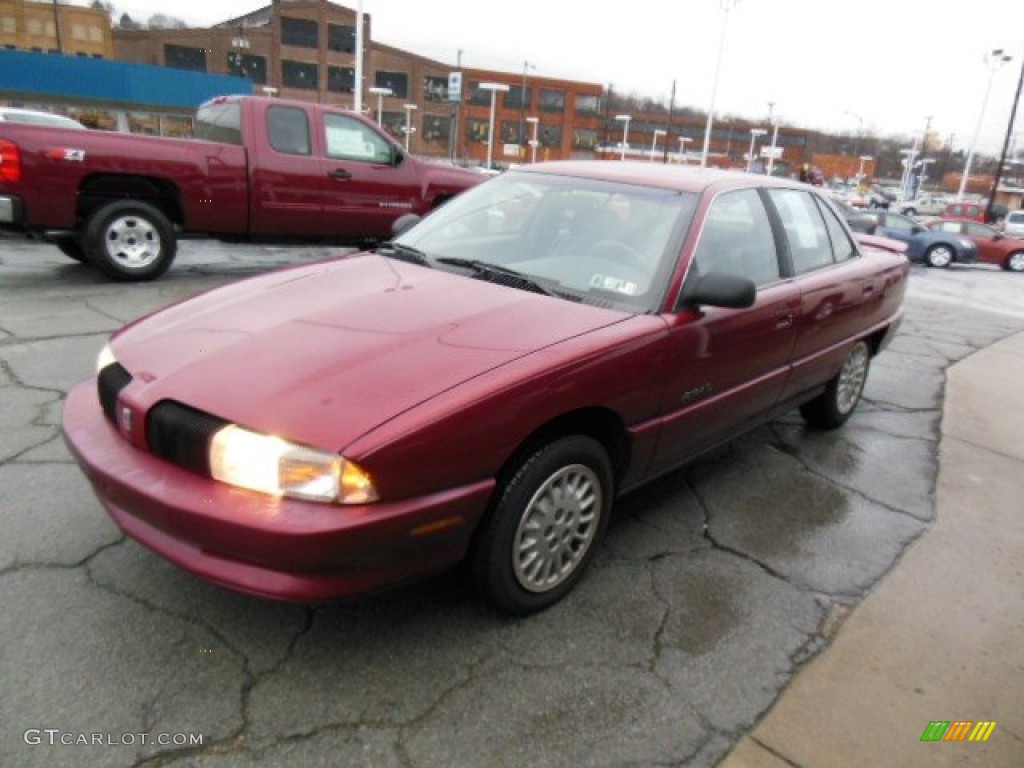 1998 Achieva SL - Medium Red Metallic / Graphite photo #4