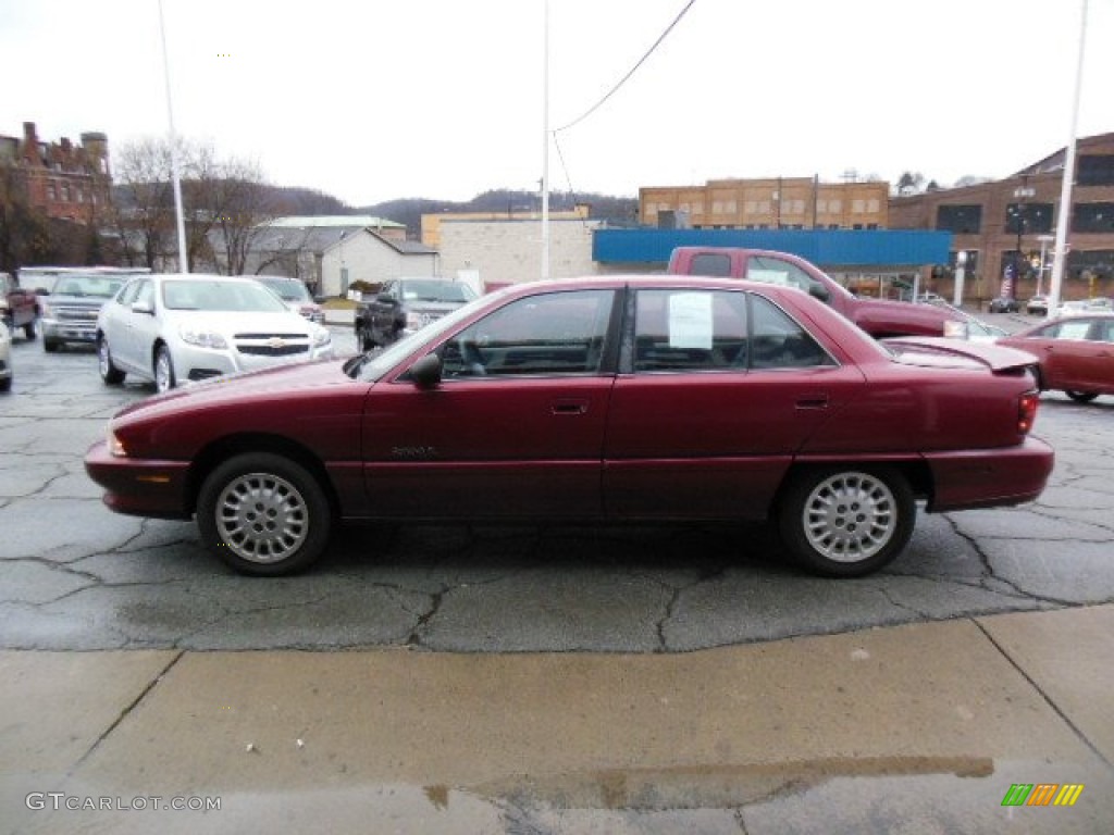 1998 Achieva SL - Medium Red Metallic / Graphite photo #5