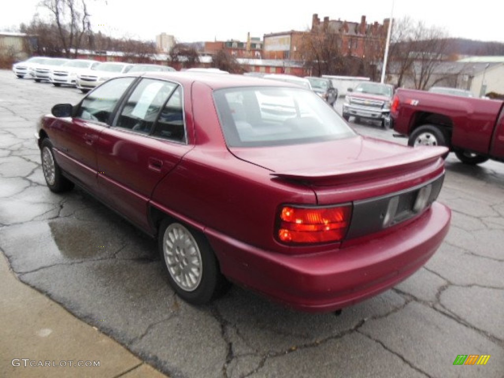 1998 Achieva SL - Medium Red Metallic / Graphite photo #6