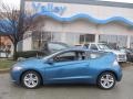 2011 North Shore Blue Pearl Honda CR-Z EX Sport Hybrid  photo #2