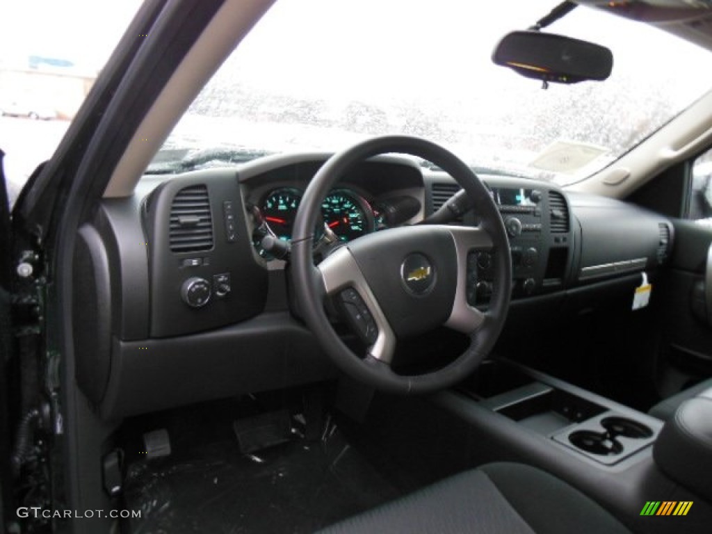 2013 Silverado 1500 LT Crew Cab 4x4 - Fairway Metallic / Ebony photo #9