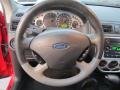 Charcoal/Light Flint 2007 Ford Focus ZX4 SES Sedan Steering Wheel
